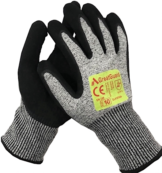 x5 Pairs Delta Plus Venitex FCN29 Grey Full Grain Top Quality Safety Work Gloves 